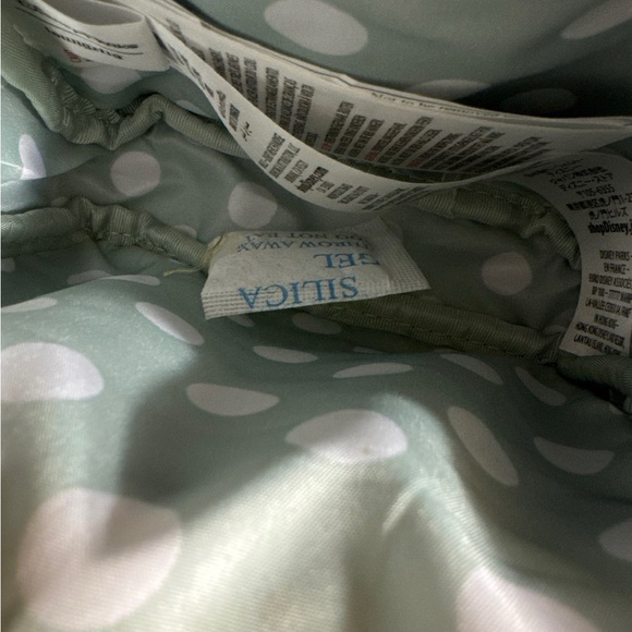 NWT Minnie Bow Mint Sequin Mini Backpack Wristlet Disney Parks Loungefly New - Picture 6 of 9